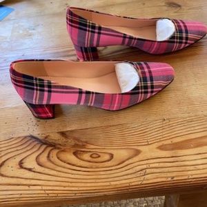 Jcrew tartan plaid shoes